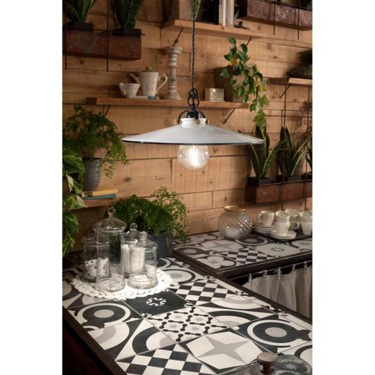 mediterran fuggesztek lampa kezzel festett fuggo lampak porcelan etkezo nappali konyha vilagitas rusztikus vintage feher paraszthaz felujitas lampak lameridiana ferroluce budapest lakberendezesi aruhaz.jpg